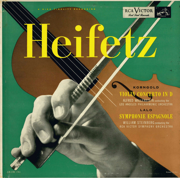 Heifetz 1954 RCA recording