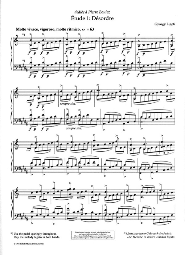 Ligeti: Études