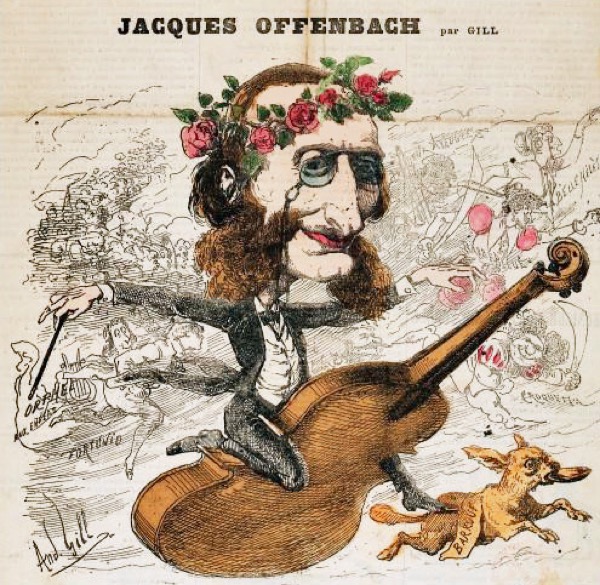 Offenbach by André Gill