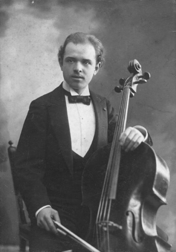 The young Pablo Casals