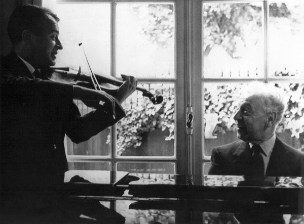 Henryk Szeryng and Arthur Rubinstein