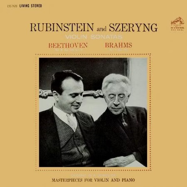 Henryk Szeryng and Arthur Rubinstein recording