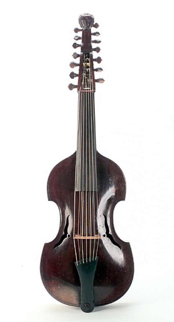 Viola d’amore, late 18th century (Auckland Museum)