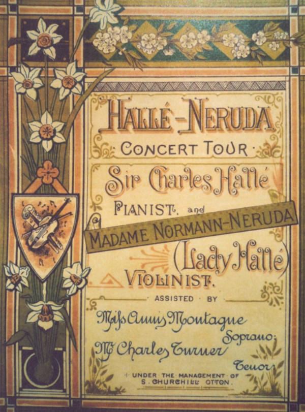 Wilhelmina Norman-Neruda advertisement