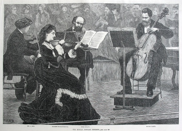 Wilhelmina Norman-Neruda and the Joachim Quartet