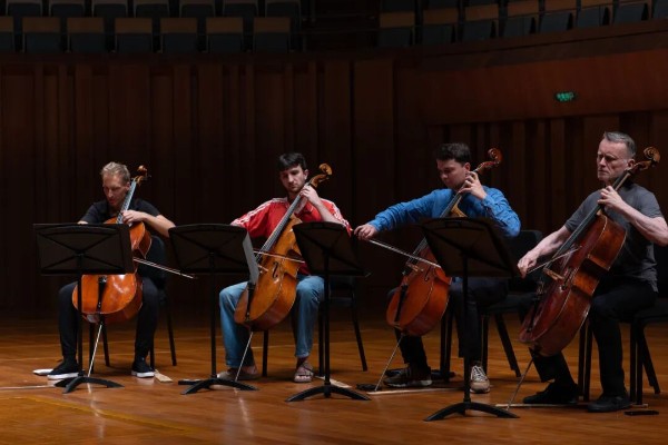 12 Cellists in Beijing (Photo from Xiaojing Wang)