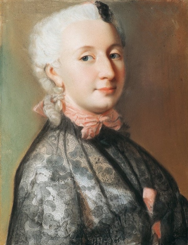 Wilhelmine von Preußen by Jean-Étienne Liotard (1745)