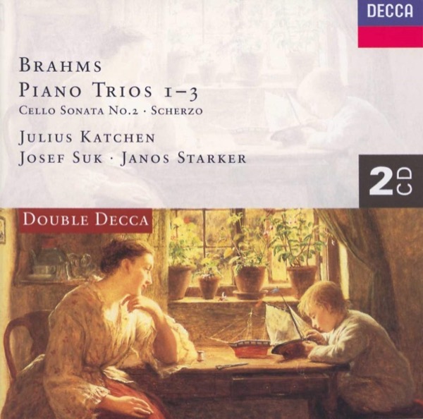 Trio Wanderer Brahms Piano Trios album cover