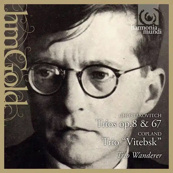 Harmonia Mundi Shostakovich Trio Wanderer album cover