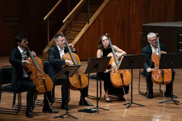 12 Cellists in Guangzhou (Photo from Xinghai Concert Hall)