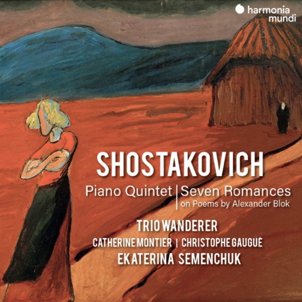 Shostakovich Piano Quintet Trio Wanderer album cover