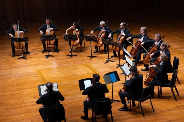 12 Cellists in Beijing (Photo from Xiaojing Wang)