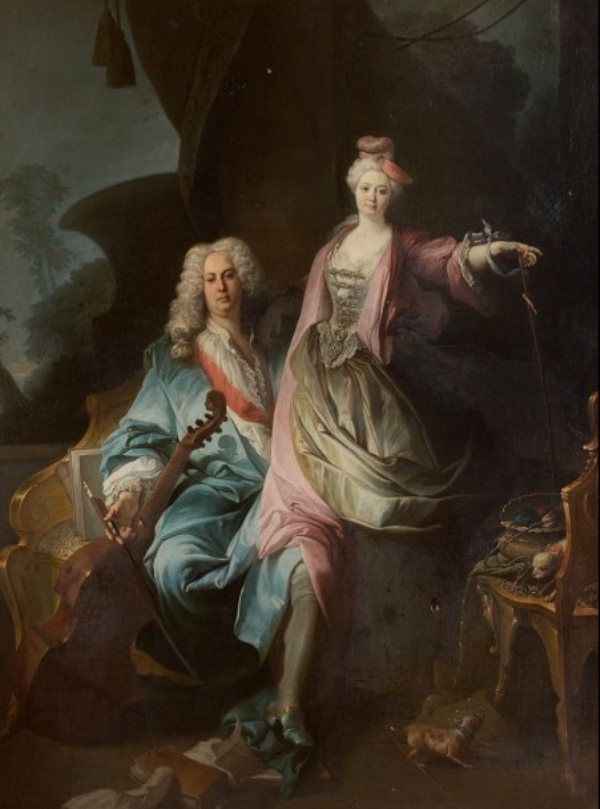 Presumed portrait of François Francœur, by Auger Lucas