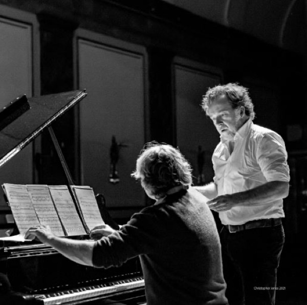 Christian Gerhaher and Gerold Huber (Photo by Christopher Jonas)
