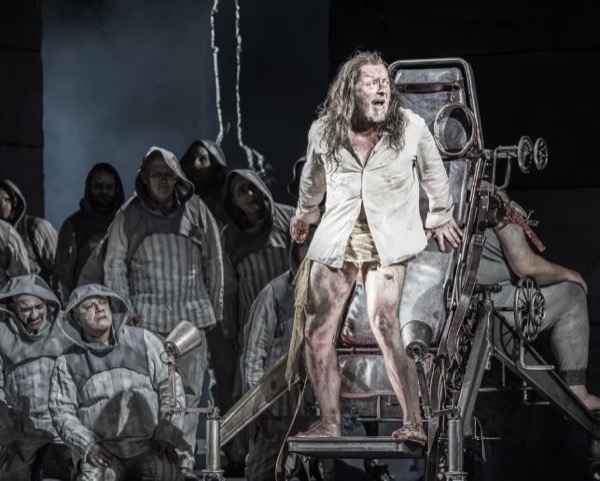 Christian Gerhaher as Amfortas at Royal Opera House in 2026 (Photo by Marc Brenner)