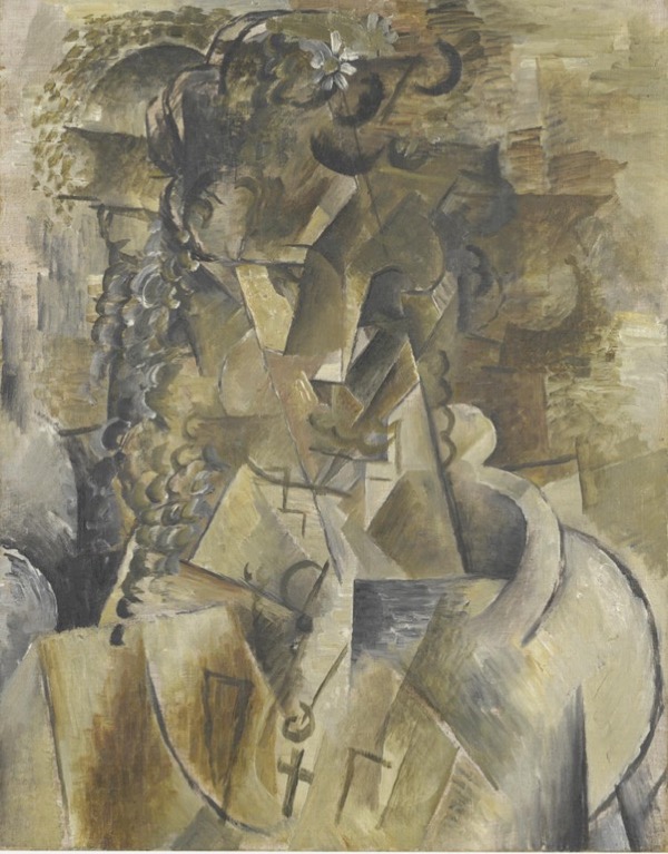 Georges Braque: Girl With a Cross, 1911 (Fort Worth, TX: Kimbell Art Museum)