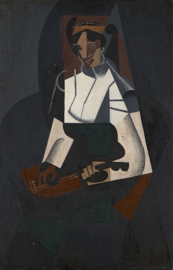 Juan Gris: Woman with Mandolin, after Corot, 1915 (Basel: Kunstmuseum)