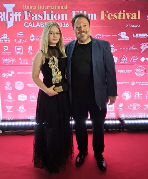 Laura Vitez won Best Fashion Film at the 5th Roma International Fashion Film Festival.