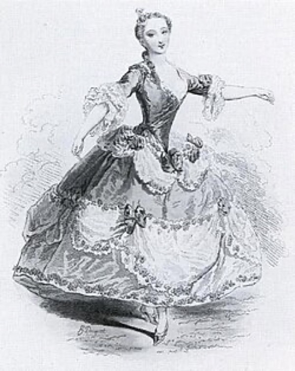 Marie Sallé, who danced in the original production of Ariodante