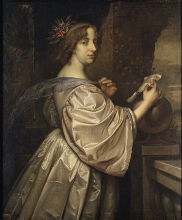Queen Christina of Sweden, painted by David Beck 1650