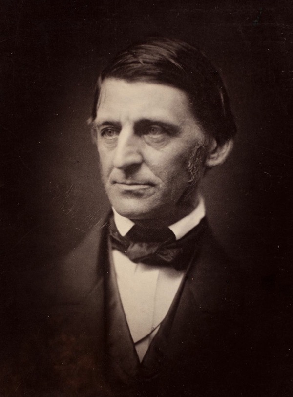 Ralph Waldo Emerson by Josiah Johnson Hawes (1857)