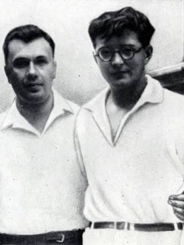Dmitri Shostakovich and Ivan Sollertinsky