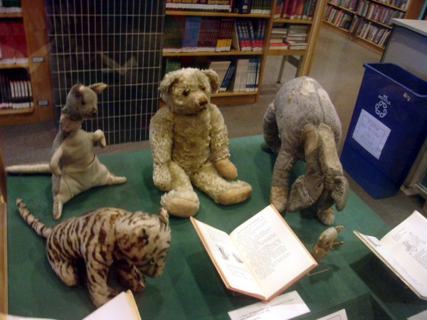 The original Winnie-the-Pooh toys